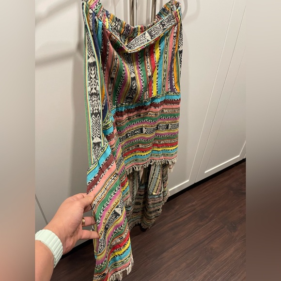 Go Ammos Asymmetric High Low Skirt SZ S-L - Picture 8 of 10